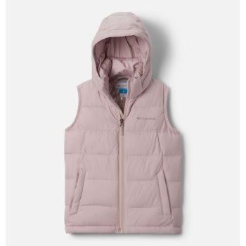 Columbia Pike Lake Hooded, Chaleco Rosas Para Niño | 805413-VUR